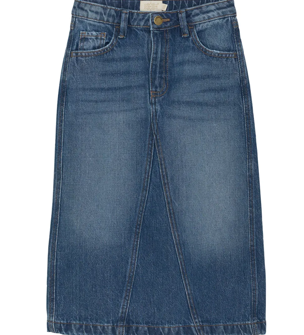 Creamie Nederdel - Denim - Blå