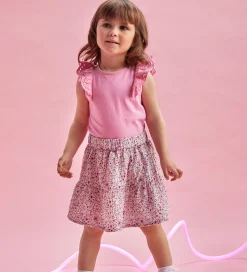 Creamie Top - Lace - Rosebloom m. Hulmønster