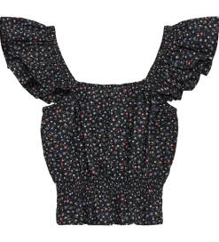 Designers Remix Top - Serena Flare - Navy/Mini Flower