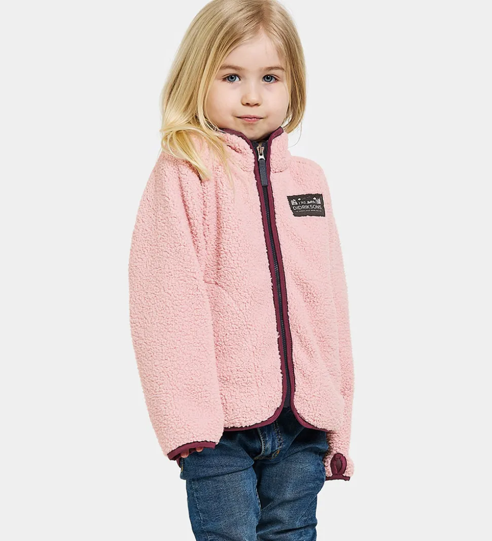 Didriksons Fleecejakke - Gibbs - Dusty Pink