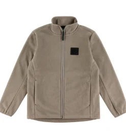 Didriksons Fleecejakke - Malakit - Ash Brown