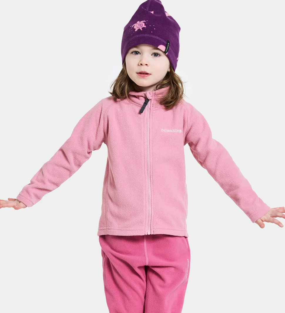Didriksons Fleecejakke - Monte - Light Heather Pink