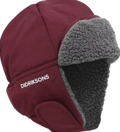 Didriksons Hue - Biggles Cap - Anemon Red