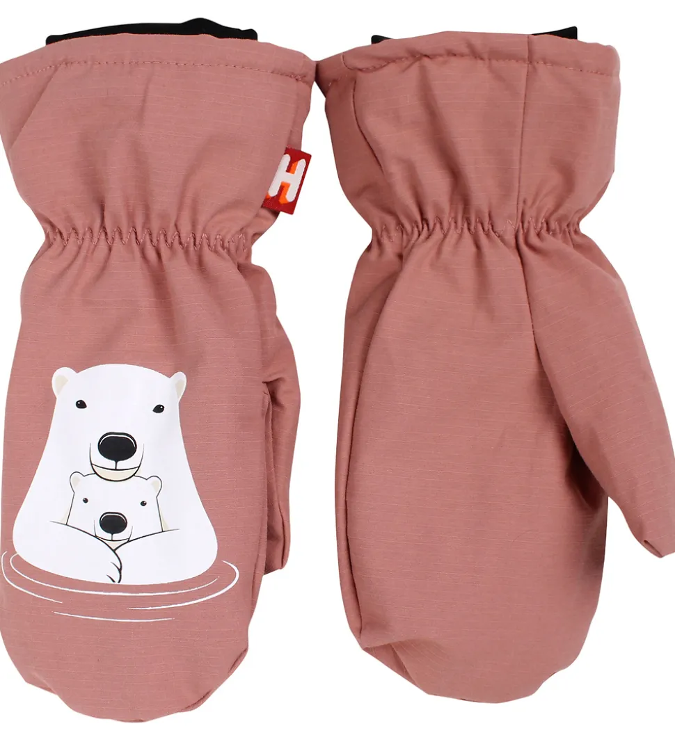 DYR-Cph Luffer m. Fleece - DYRPaw - DK Rose Beige m. Isbjørn Mor