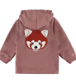 DYR-Cph Softshelljakke - Dyrevild - Dk Rose Beige Rød Panda