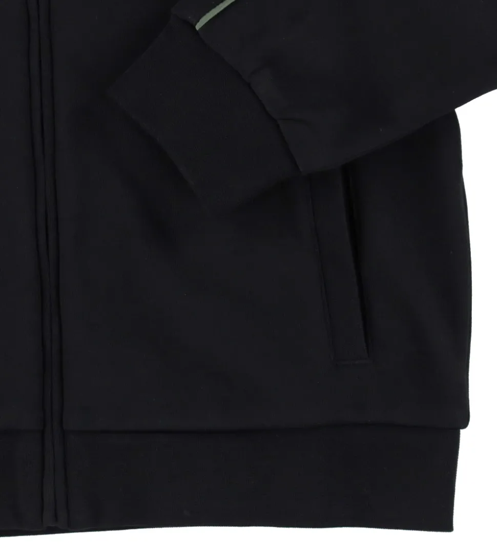 EA7 Cardigan - Sort m. Grøn