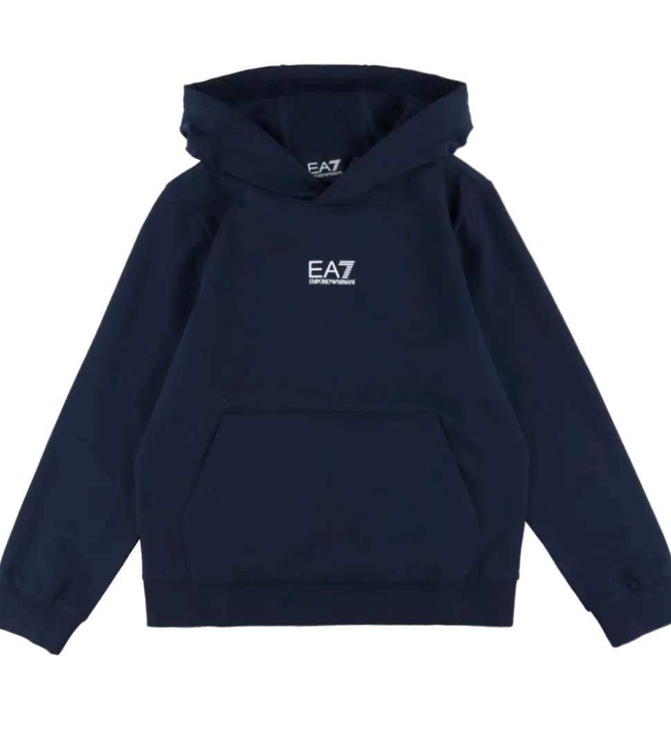 EA7 Hættetrøje - Armani Blue