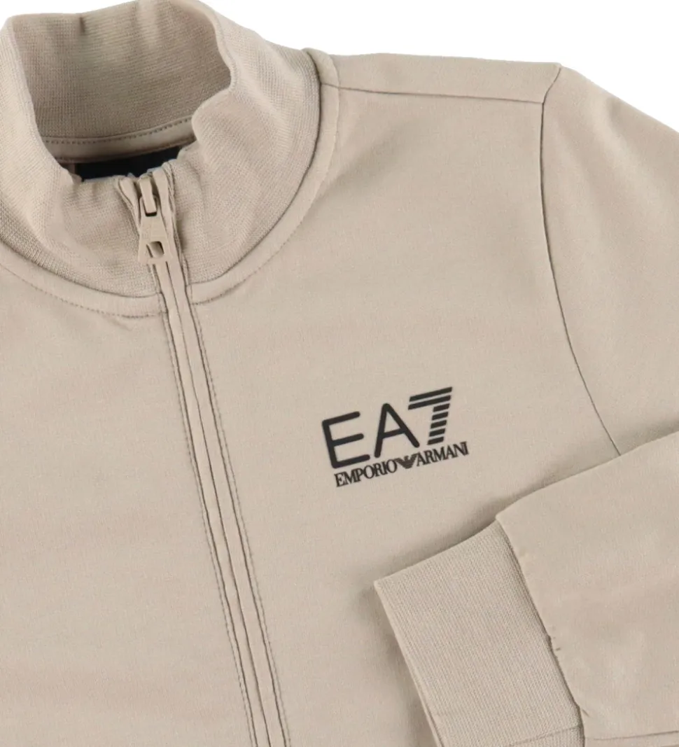 EA7 Sweatsæt - Beige/Sort
