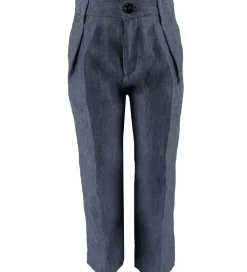 Emporio Armani Jakkesæt - Hør - Blåmeleret