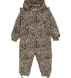 En Fant Flyverdragt - Pine Bark m. Leopard