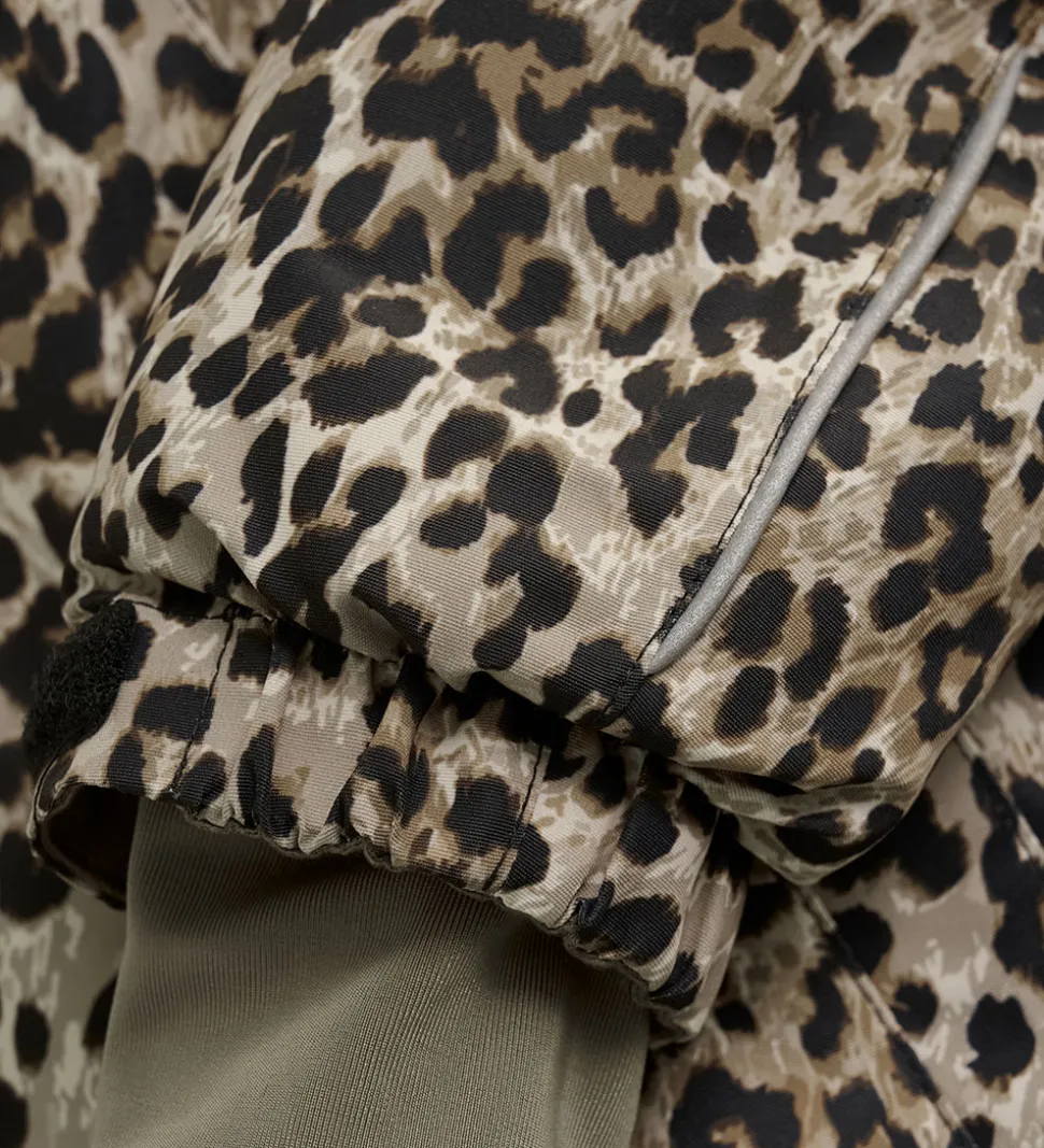 En Fant Flyverdragt - Pine Bark m. Leopard