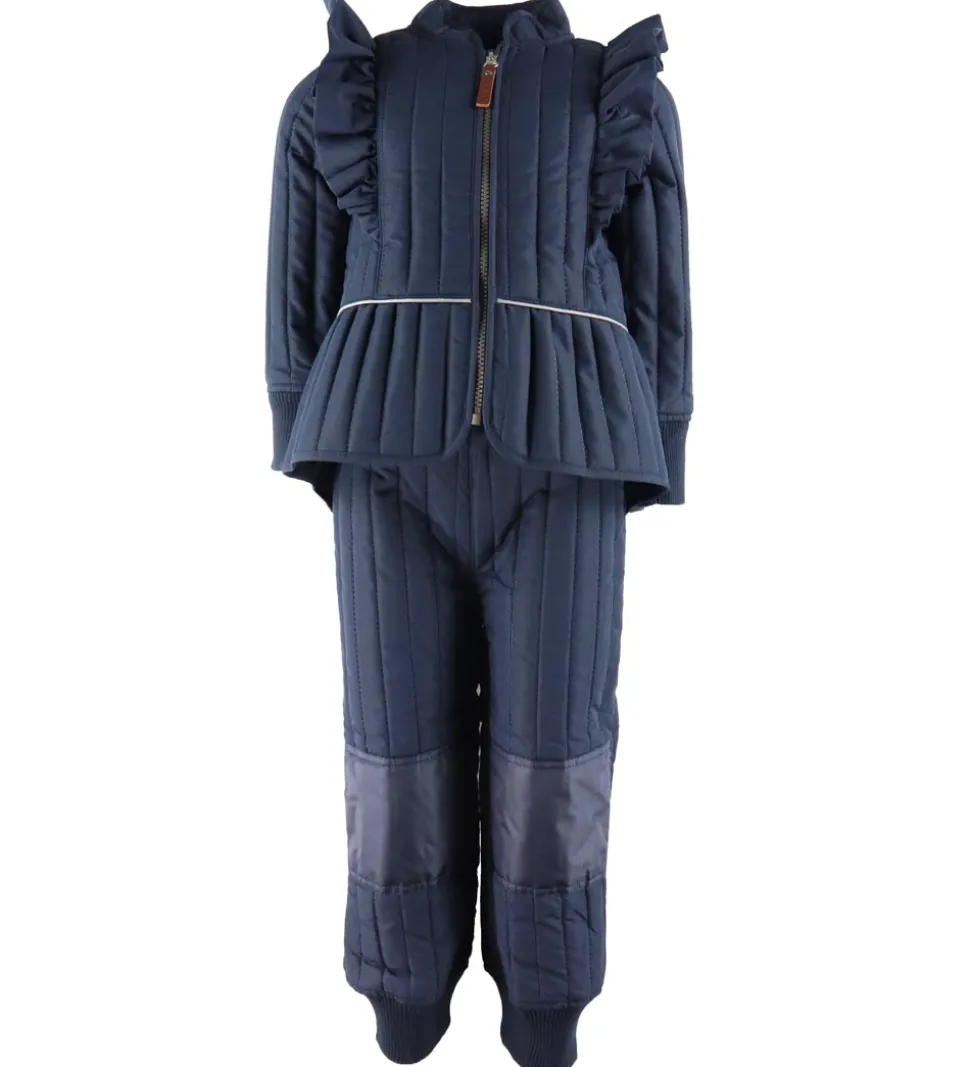 En Fant Termotøj - Blue Night m. Flæser