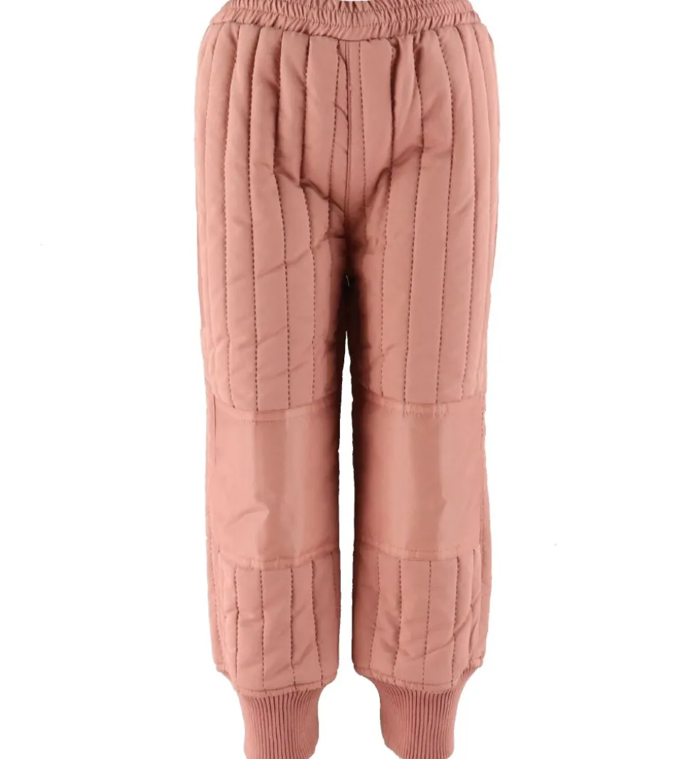 En Fant Termotøj - Old Rose m. Flæser