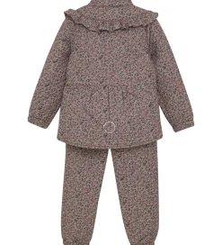 En Fant Termotøj - Quiltet - Fungi m. Blomster/Flæser