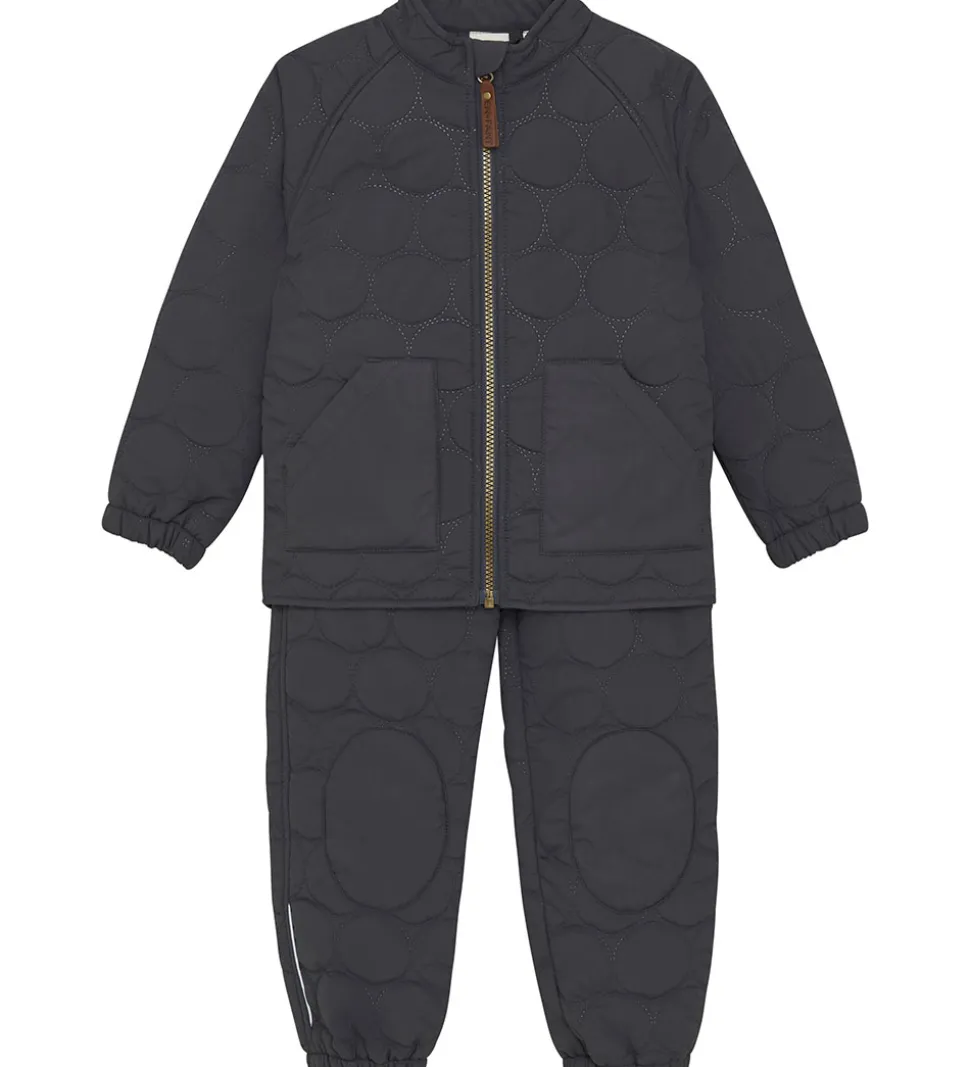 En Fant Termotøj - Quiltet - Ebony