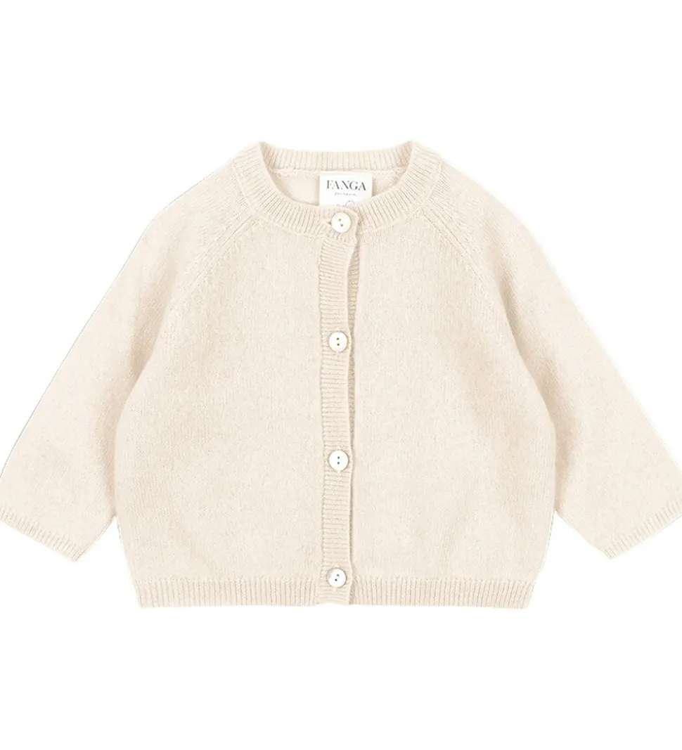 Fanga Fontana Cardigan - Uld - Strik - Savora - Antique White