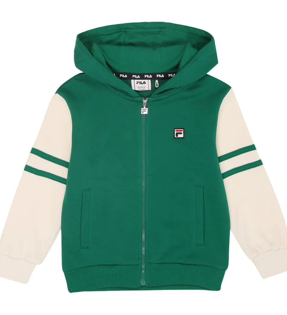 Fila Cardigan - Vercelli - GreenJacket/Egret