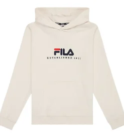 Fila Hættetrøje - Carisio - Egret m. Logo