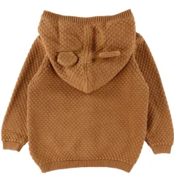 Fixoni Cardigan - Strik - Lion m. Ører