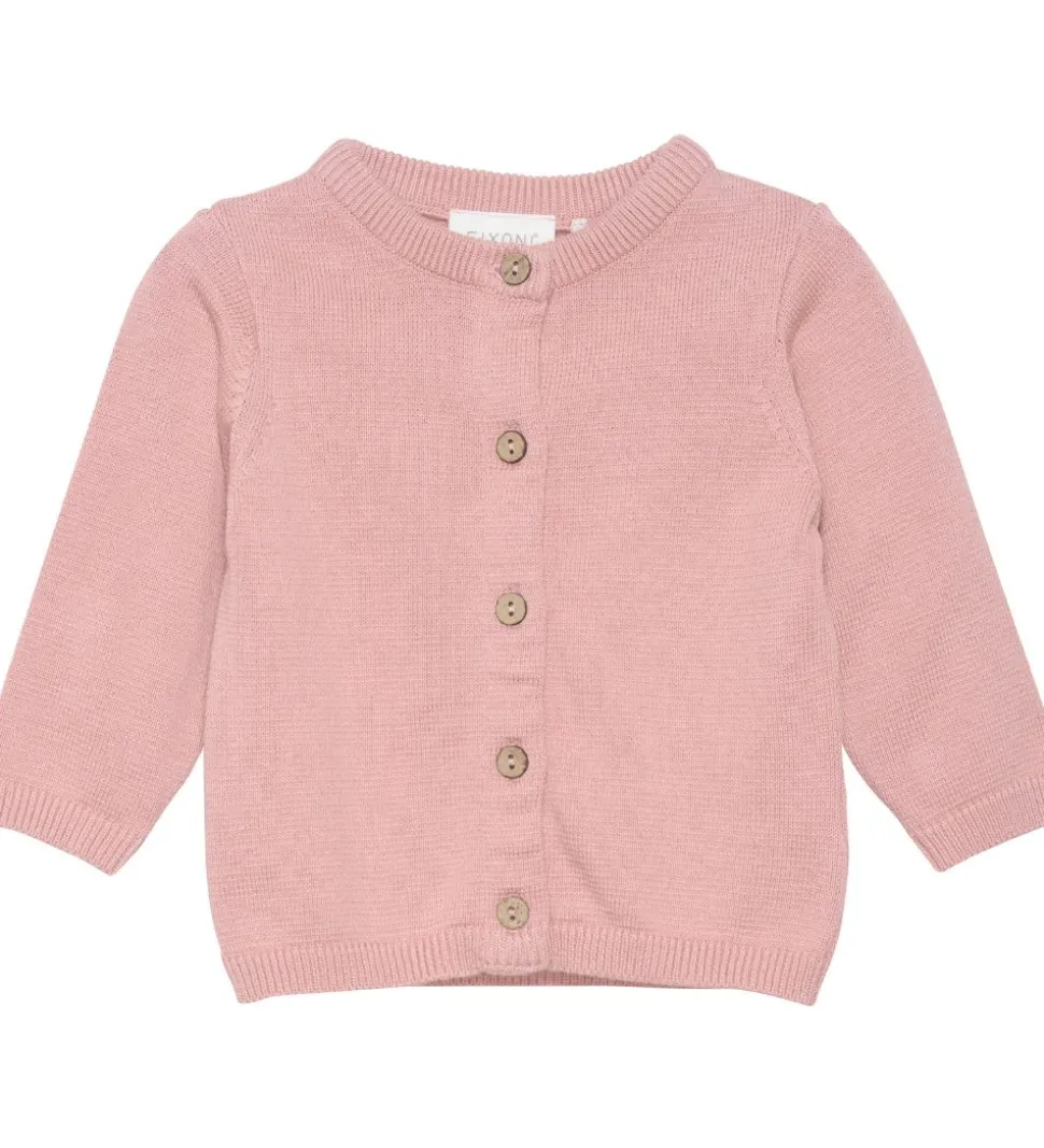Fixoni Cardigan - Strik - Misty Rose