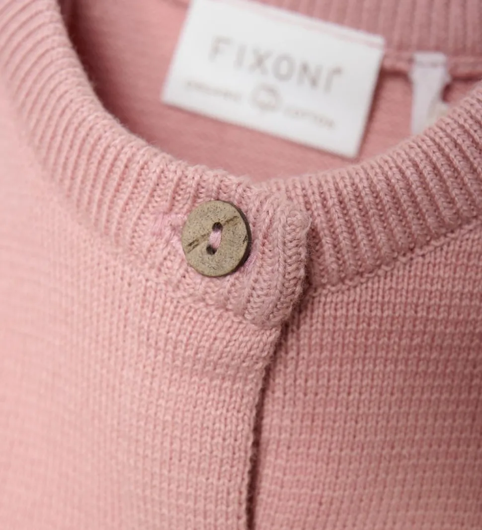 Fixoni Cardigan - Strik - Misty Rose