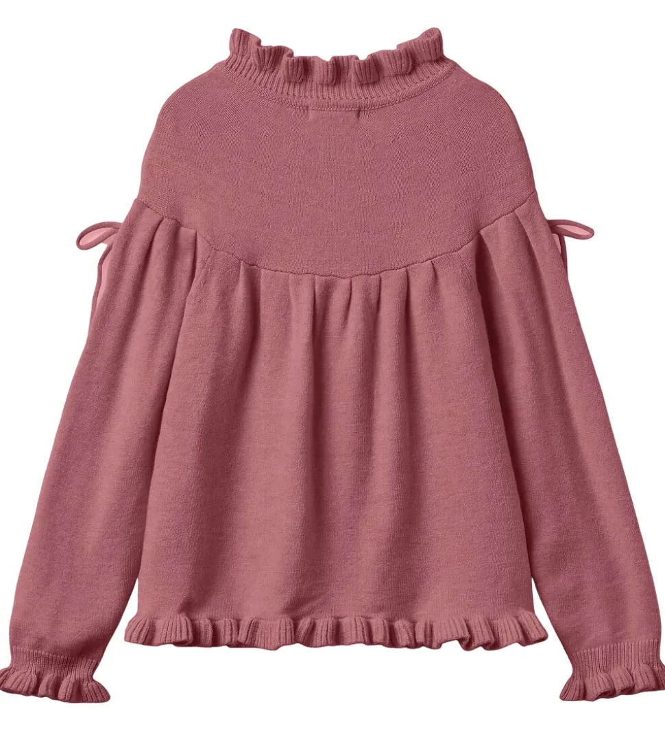 Fliink Bluse - Strik - Viskoseblanding - Kino - Ash Rose