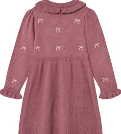 Fliink Kjole - Strik - Viskoseblanding - Alon - Ash Rose