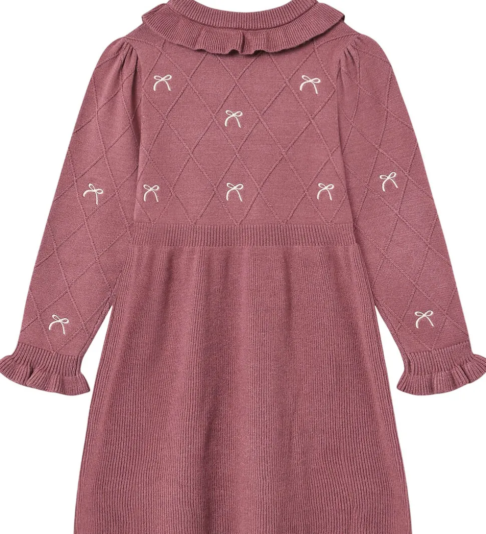 Fliink Kjole - Strik - Viskoseblanding - Alon - Ash Rose