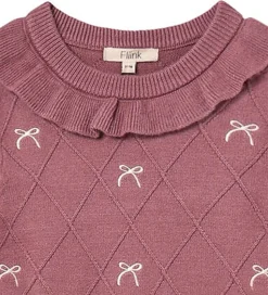 Fliink Kjole - Strik - Viskoseblanding - Alon - Ash Rose