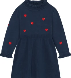 Fliink Kjole - Strik - Viskoseblanding - Benna - Insignia Blue