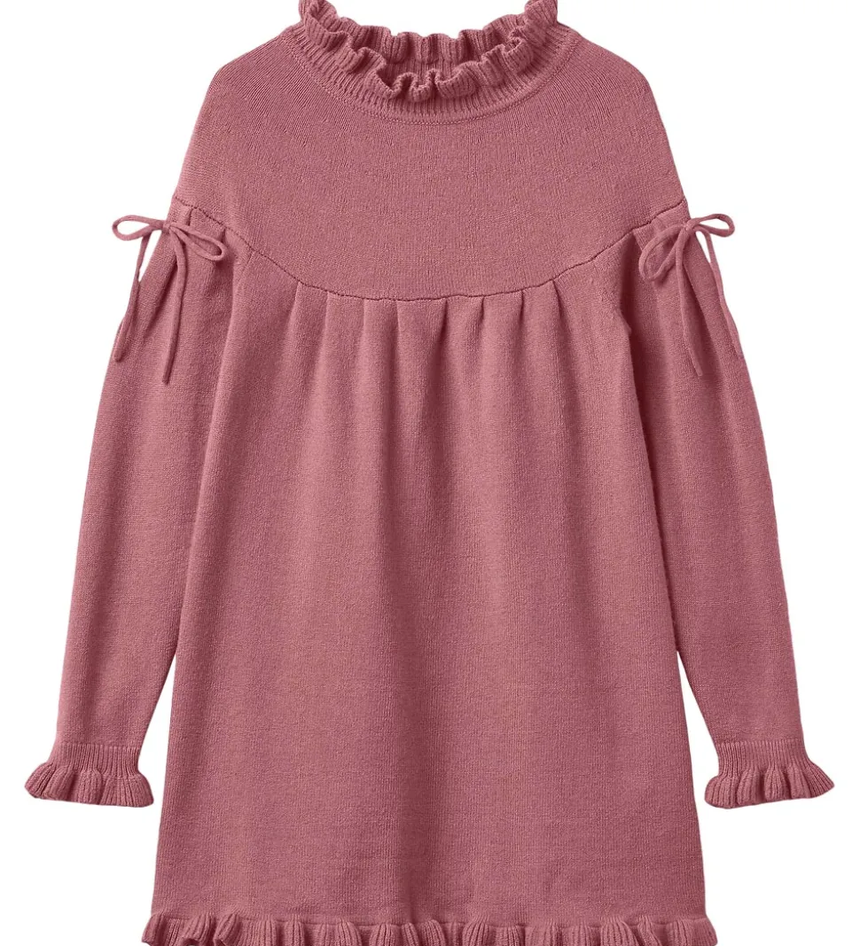 Fliink Kjole - Strik - Viskoseblanding - Kino - Ash Rose