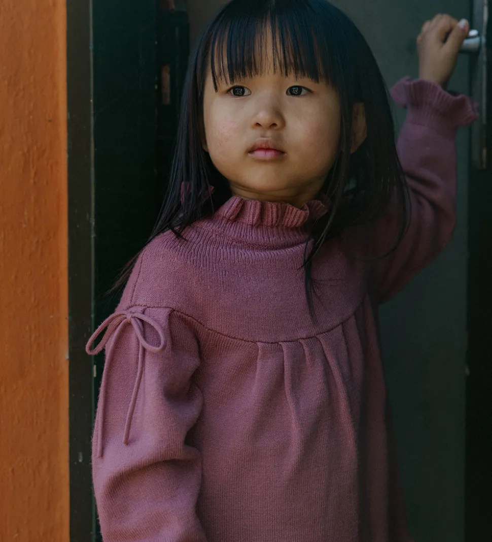 Fliink Kjole - Strik - Viskoseblanding - Kino - Ash Rose