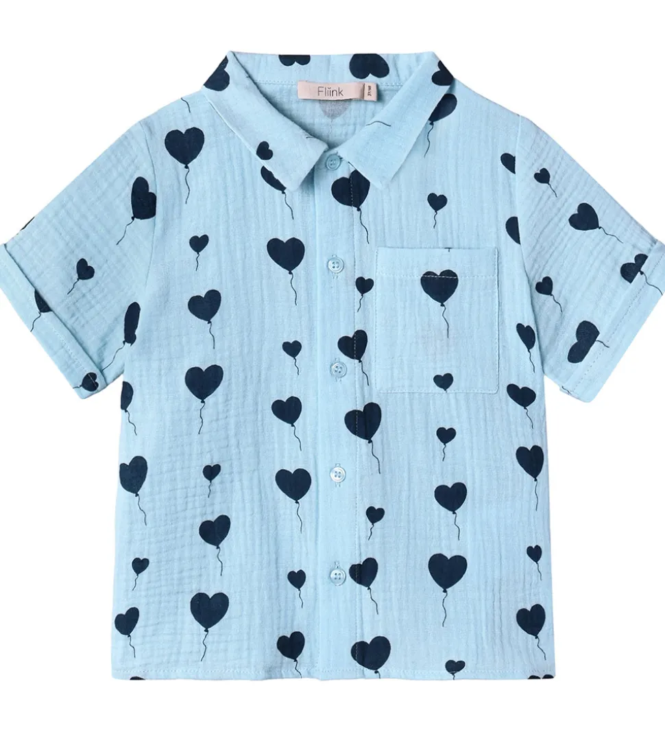 Fliink Skjorte - Love - Dream Blue