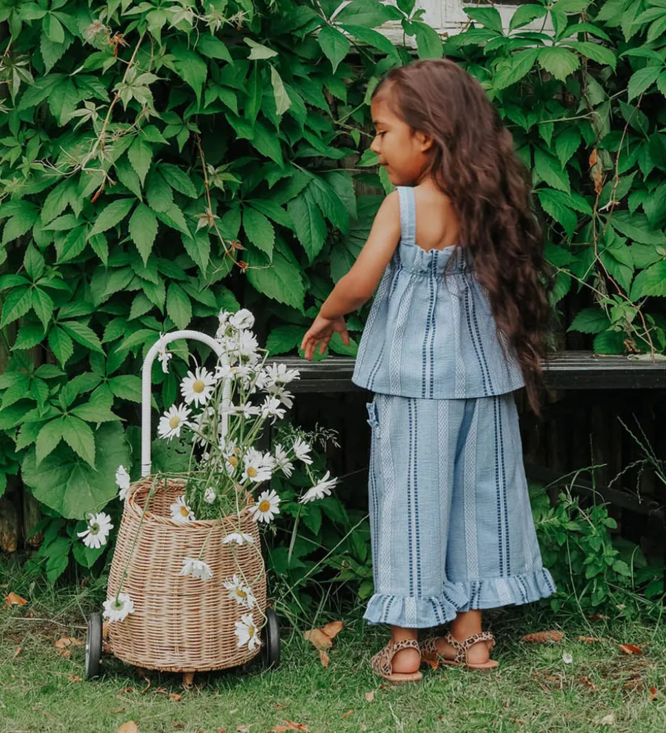 Fliink Top - Ruffle - Amie - Navy