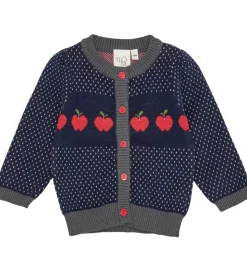 Flöss Cardigan - Strik - Esther - Navy Space