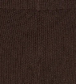 FUB Leggings - Rib - Strik - Uld - Mocca