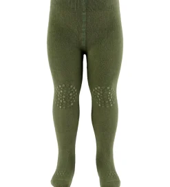GoBabyGo Ktavlestrømpebukser - Bambus - Deep Lichen Green