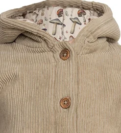 Hanevild Jakke - Fløjl - Mushroom - Coriander