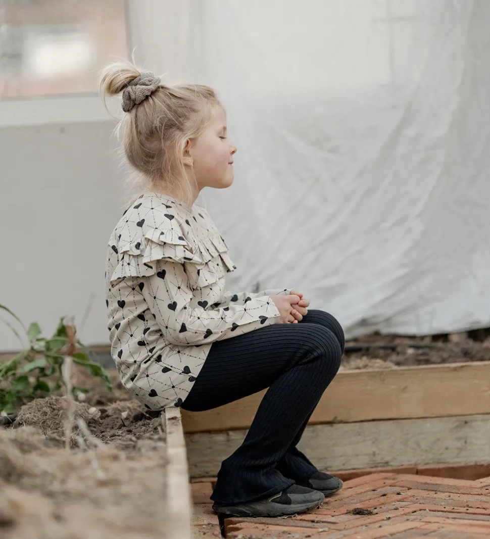 Hanevild Leggings - Strik - Tilde - Caviar