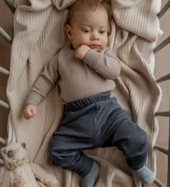 Hanevild Leggins - Strik - Leo - Ombre Blue