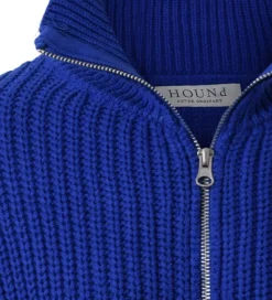 Hound Cardigan - Strik - Cobalt Blue