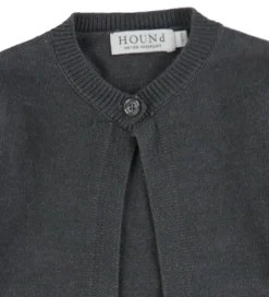 Hound Cardigan - Strik - HdLaura - Mørkegråmeleret