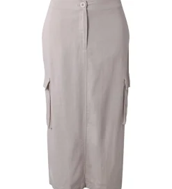 Hound Nederdel - Viskose/Hør - Bone White