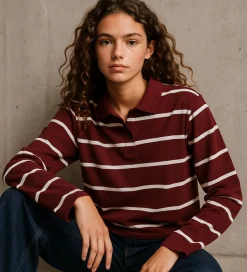 Hound Polobluse - Rugby - Burgundy