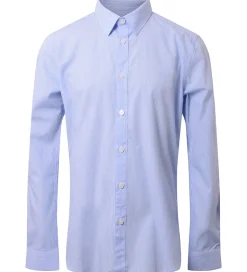 Hound Skjorte - Blå/Hvidstribet