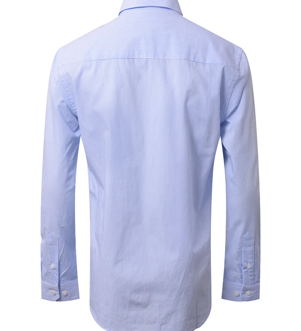 Hound Skjorte - Blå/Hvidstribet