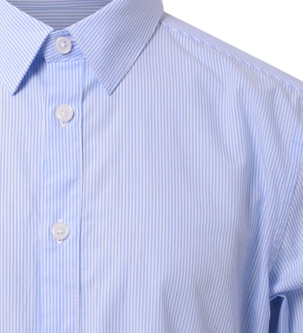 Hound Skjorte - Blå/Hvidstribet