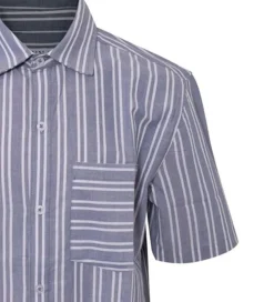 Hound Skjorte - Deep Blue/White Striped