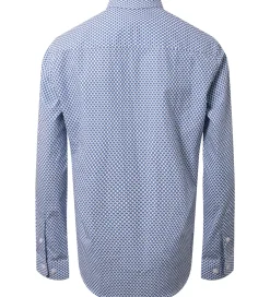 Hound Skjorte - Hvid/Blå m. Sole