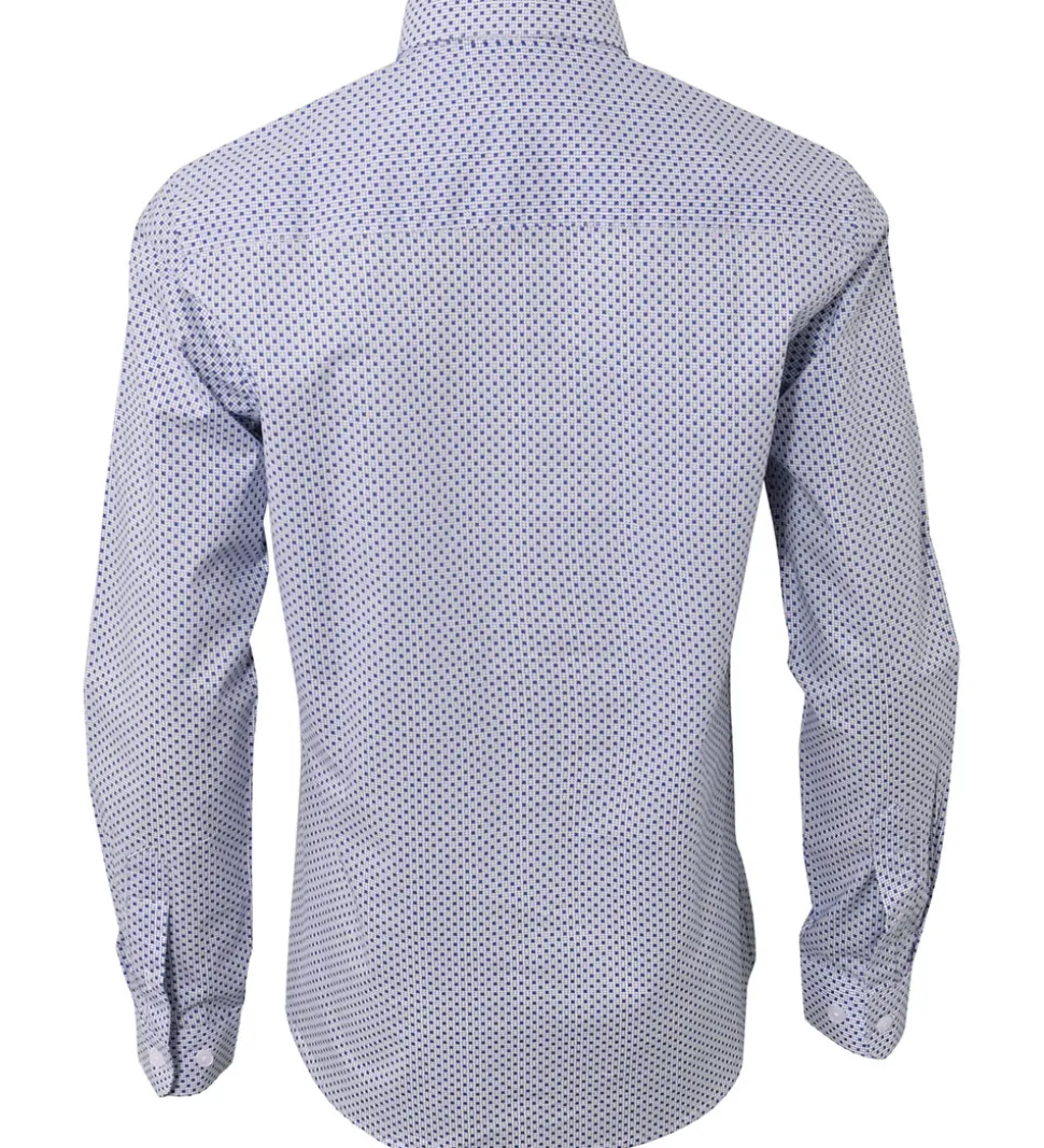 Hound Skjorte - Hvid/Mørkeblå